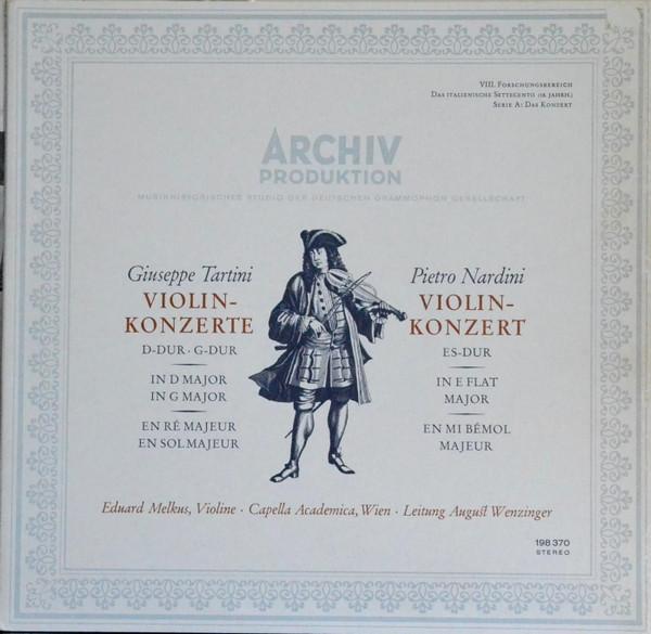 LP Record GIUSEPPE TARTINI / PIETRO NARDINI - - Violinkonzerte: D-dur, G-dur / Es-d 198370 ARCHIV PRODUKTI - Germany Obi Classical Used
LP Record GIUSEPPE TARTINI / PIETRO NARDINI - - Violinkonzerte: D-dur, G-dur / Es-d 198370 ARCHIV PRODUKTI - Germany Obi Classical Used