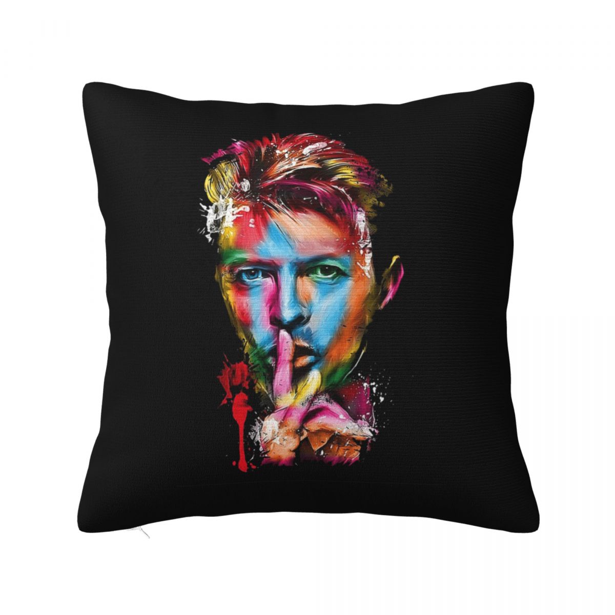 David Bowie Lightning Square Pillowcase Cushion Cover Pillow Case Throw Pillow Cover for Home Sofa Living Room 16x16Inch
David Bowie Lightning Square Pillowcase Cushion Cover Pillow Case Throw Pillow Cover for Home Sofa Living Room 16x16Inch