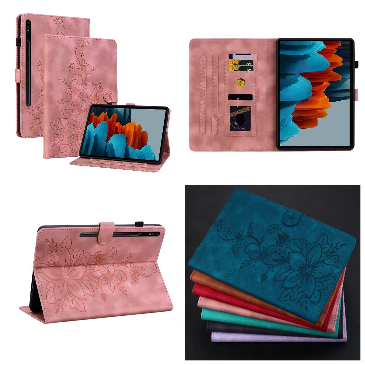 For Samsung Galaxy Tab S7+ (SM-T970 (Wi-Fi only); SM-T976B (LTE/5G); SM-T975 (LTE only)).PU Leather Exquisite Floral Embossed Design Tablet Case Samsung Galaxy Tab S7+ червоний
For Samsung Galaxy Tab S7+ (SM-T970 (Wi-Fi only); SM-T976B (LTE/5G); SM-T975 (LTE only)).PU Leather Exquisite Floral Embossed Design Tablet Case Samsung Galaxy Tab S7+ червоний