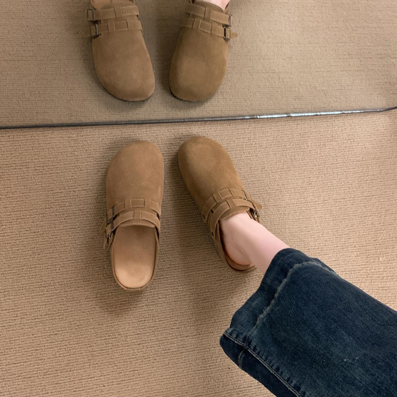 Fashion Hot Slippers, English Slippers, Wear High Sense Slippers Wrapped Head Platform Slippers Zapatos De Mujer 35
Fashion Hot Slippers, English Slippers, Wear High Sense Slippers Wrapped Head Platform Slippers Zapatos De Mujer 35