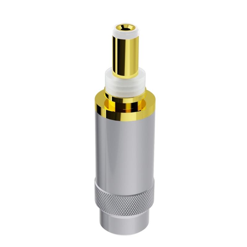 Brass DC5521 5525 Power Plug with 24K Gold Plated Connectors for Superior Conductivity and Minimal Signal Loss
Brass DC5521 5525 Power Plug with 24K Gold Plated Connectors for Superior Conductivity and Minimal Signal Loss
