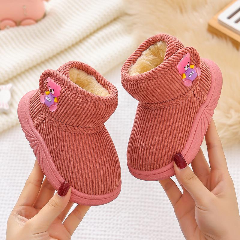 Зимові бавовняні черевики для хлопчиків та дівчаток - Морозостійкі, дихаючі, стиль «Принцеса» для малюків та немовлят Size 24, 15.5CM, 2.5-3 years
Зимові бавовняні черевики для хлопчиків та дівчаток - Морозостійкі, дихаючі, стиль «Принцеса» для малюків та немовлят Size 24, 15.5CM, 2.5-3 years