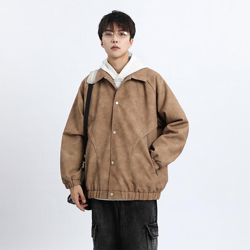 Мужская куртка из искусственной кожи большого размера – Очень большая, мотоциклетный стиль с лацканами, американский дизайн M
Мужская куртка из искусственной кожи большого размера – Очень большая, мотоциклетный стиль с лацканами, американский дизайн M