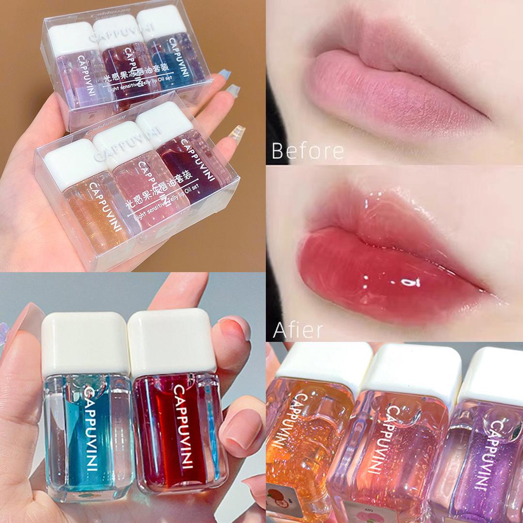 Transparent Lip Oil Gloss: Moisturizing, Nourishing, Water-Light Mirror Shine, for Plump, Layered Lips
Transparent Lip Oil Gloss: Moisturizing, Nourishing, Water-Light Mirror Shine, for Plump, Layered Lips