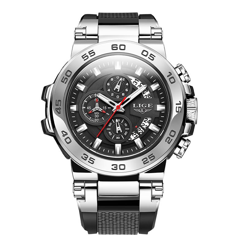 Waterproof Watch Men Silicone Sport Military Watch For Men Fashion Automatic Date Men s Quartz Wristwatches Reloj Hombre
Waterproof Watch Men Silicone Sport Military Watch For Men Fashion Automatic Date Men s Quartz Wristwatches Reloj Hombre