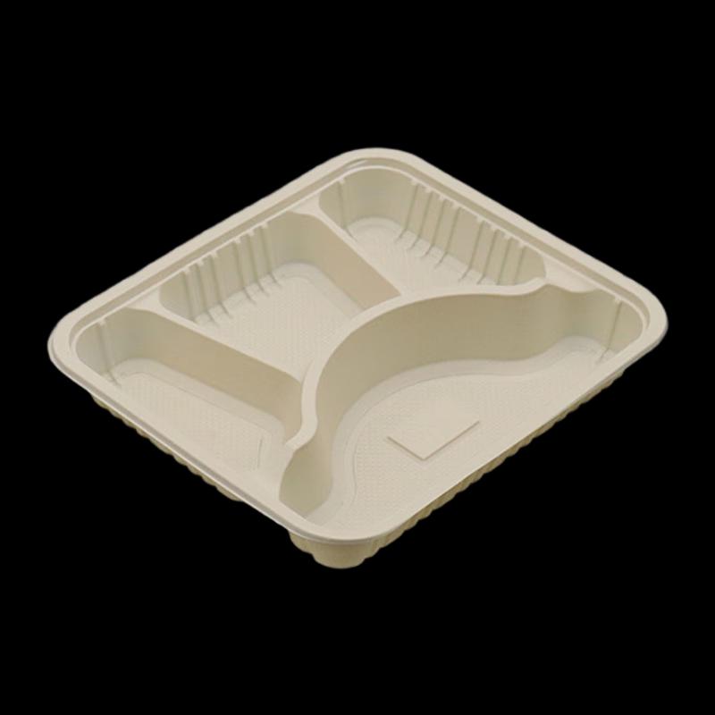 NHZHIW Disposable Corn Starch Four-Compartment Meal Box
NHZHIW Disposable Corn Starch Four-Compartment Meal Box