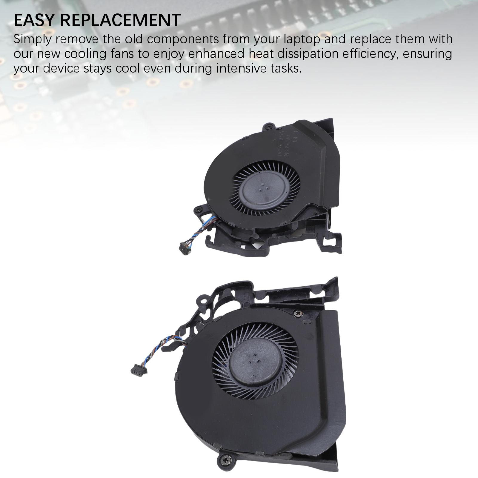 Замена вентилятора охлаждения ЦП и ГП для ноутбука Studio ZBook 15 G6 Series DC5V 0.5A Вентилятор охлаждения
Замена вентилятора охлаждения ЦП и ГП для ноутбука Studio ZBook 15 G6 Series DC5V 0.5A Вентилятор охлаждения