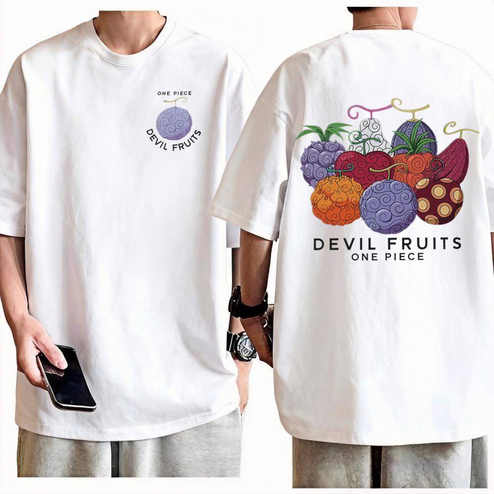 One Piece Devil Fruits TShirt Unisex Retro Anime Graphic Print Crew Neck Pure Cotton Oversized Fashion Tops For Men Women 4XL
One Piece Devil Fruits TShirt Unisex Retro Anime Graphic Print Crew Neck Pure Cotton Oversized Fashion Tops For Men Women 4XL