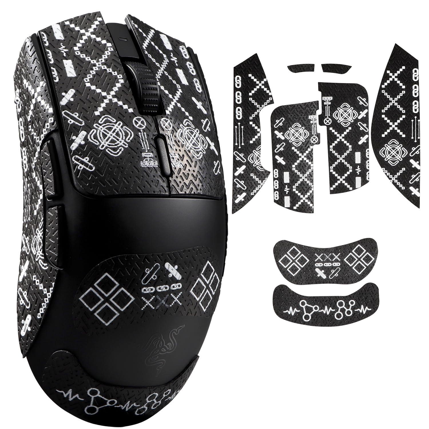 IMMOENUC Mouse Grip Tape Підходить для Viper V3 HyperSpeed Mouse Tape Матеріал ПВХ Кольорове ущільнення Поглинає піт шкіри та запобігає ковзанню Протиковзкий
IMMOENUC Mouse Grip Tape Підходить для Viper V3 HyperSpeed Mouse Tape Матеріал ПВХ Кольорове ущільнення Поглинає піт шкіри та запобігає ковзанню Протиковзкий