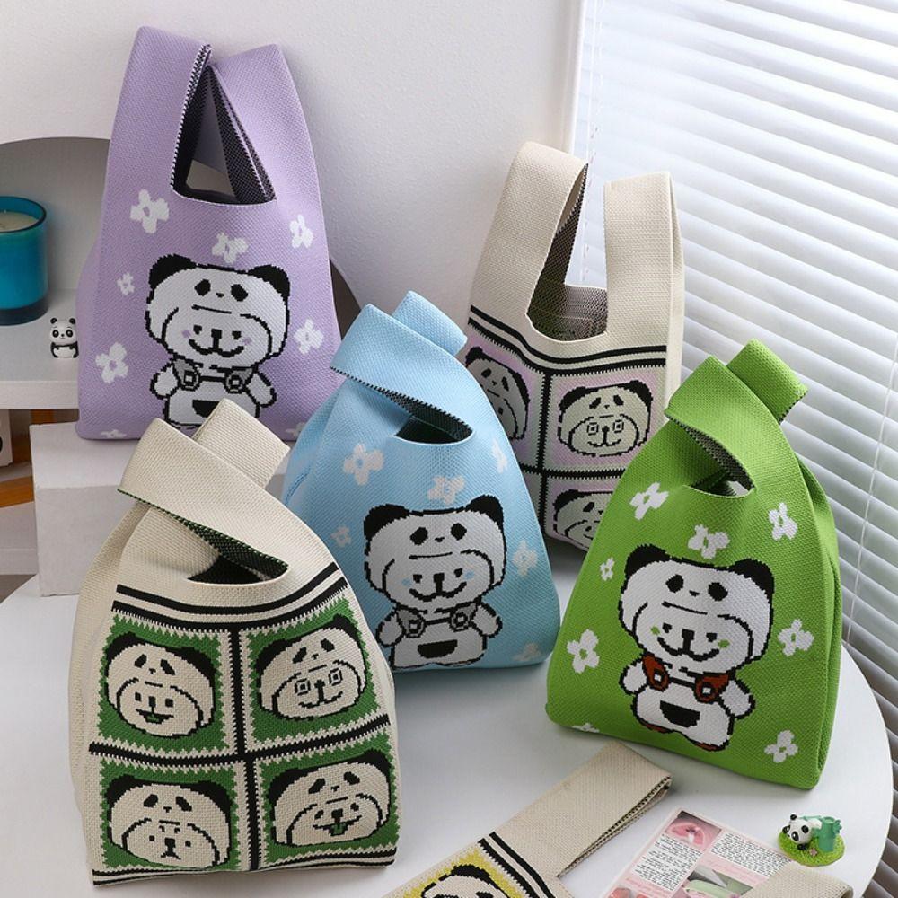 Сумка-тоут Panda Trendy Knitted Bag Женские сумки для покупок Повседневная модная сумка через плечо Трикотажная сумка на запястье фиолетовый
Сумка-тоут Panda Trendy Knitted Bag Женские сумки для покупок Повседневная модная сумка через плечо Трикотажная сумка на запястье фиолетовый