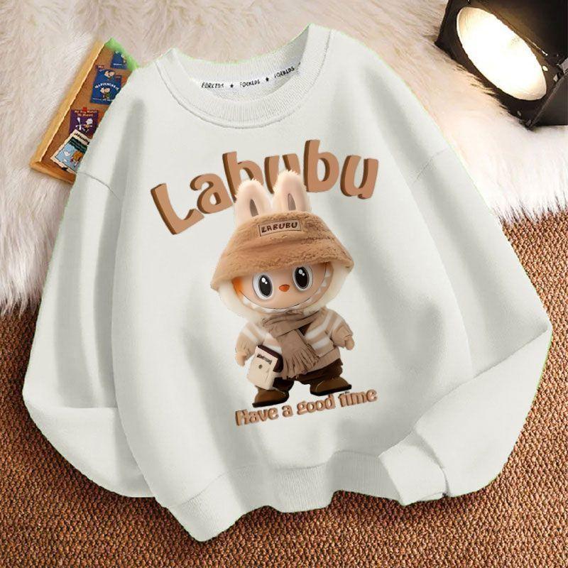 Весенне-осеннее худи с круглым вырезом Labubu для мальчиков и девочек, детское модное пальто свободного кроя с длинными рукавами 110
Весенне-осеннее худи с круглым вырезом Labubu для мальчиков и девочек, детское модное пальто свободного кроя с длинными рукавами 110