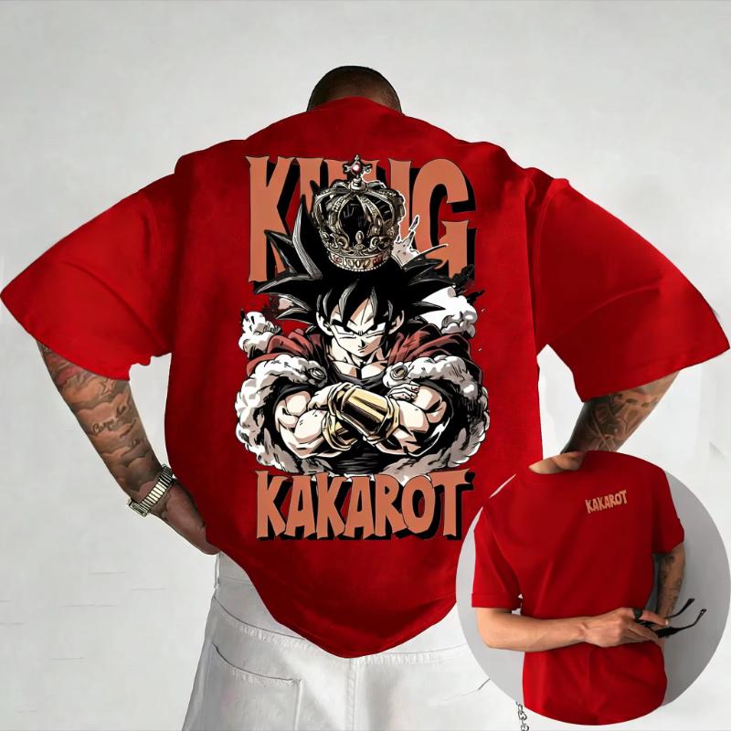 2026 Dragon Ball Anime King Goku Printed Cotton Unisex Tshirt Summer New Street Hip Hop Loose Casual Y2K Parent Child Top S
2026 Dragon Ball Anime King Goku Printed Cotton Unisex Tshirt Summer New Street Hip Hop Loose Casual Y2K Parent Child Top S