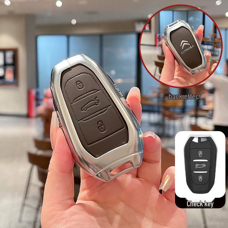 Citroën Key Case: Sega C5X, Elysee, C3XR, Versailles C4, Tianyi C5, Metal Shell C6, Female Buckle Standard
Citroën Key Case: Sega C5X, Elysee, C3XR, Versailles C4, Tianyi C5, Metal Shell C6, Female Buckle Standard