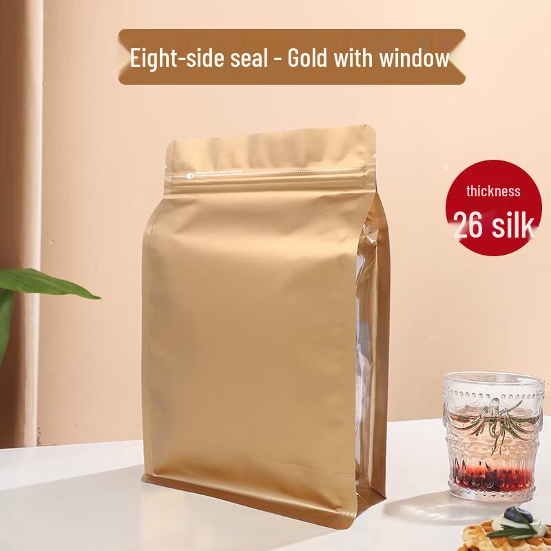 MyHomey Colored Eight-Side Seal Aluminum Foil Stand-Up Bags
MyHomey Colored Eight-Side Seal Aluminum Foil Stand-Up Bags
