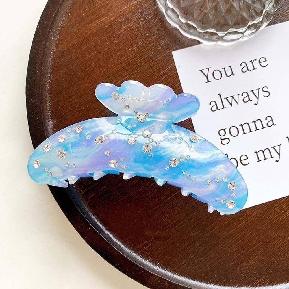 Fish Tail Design Acrylic Rhinestone Hair Claw Waterproof Gradient Hair Clip Daily жовтий
Fish Tail Design Acrylic Rhinestone Hair Claw Waterproof Gradient Hair Clip Daily жовтий
