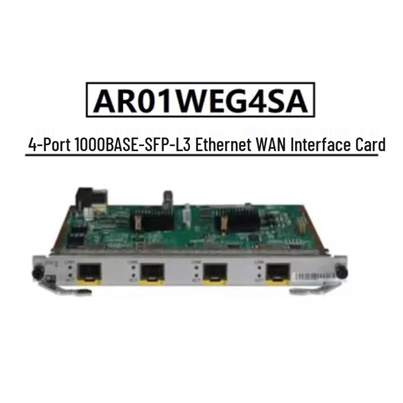 Huawei AR01WEG4SA Router Gigabit Optical Interface Card
Huawei AR01WEG4SA Router Gigabit Optical Interface Card