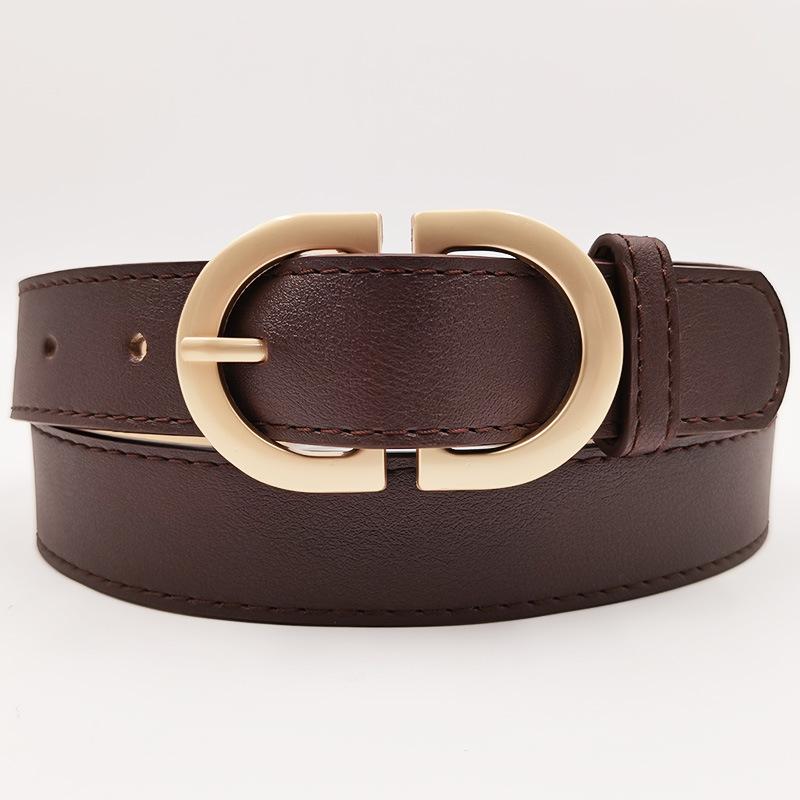 Новый ремень с двойной D-пряжкой из искусственной кожи для модных универсальных джинсов 105cm
Новый ремень с двойной D-пряжкой из искусственной кожи для модных универсальных джинсов 105cm