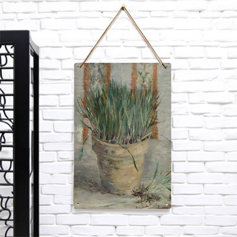 Fresh Green Plant Pot Art Metal Painting Modern Minimalist Home Wall Decor Unframed Hanging 7.9x11.8In(20x30cm)
Fresh Green Plant Pot Art Metal Painting Modern Minimalist Home Wall Decor Unframed Hanging 7.9x11.8In(20x30cm)