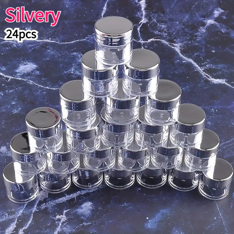 20pcs 10ml Golden Lid Mini Transparent Empty Box for Cosmetic Travel Bottle Containers Storage Nail Acrylic Powder/Glitters Jars
20pcs 10ml Golden Lid Mini Transparent Empty Box for Cosmetic Travel Bottle Containers Storage Nail Acrylic Powder/Glitters Jars