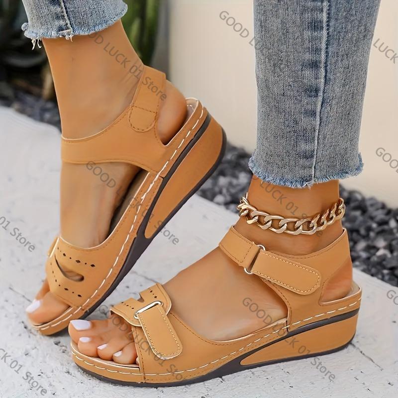 Fashion New Open Toe Fashion Women s Sandals Summer 2025Soft Sexy Womens Sandals Wedge Buckle Women s Orthopedic Sandal Footwear Female 43 коричневый
Fashion New Open Toe Fashion Women s Sandals Summer 2025Soft Sexy Womens Sandals Wedge Buckle Women s Orthopedic Sandal Footwear Female 43 коричневый