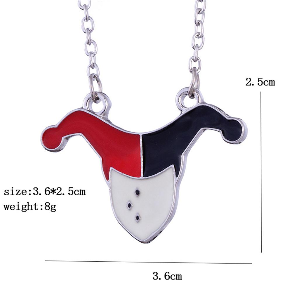 Hot Movie Necklace Harley Baseball Bat Necklace Circus Pendant Movie Fan Gifts Cosplay Props Men Women Jewelry Accessories 50cm
Hot Movie Necklace Harley Baseball Bat Necklace Circus Pendant Movie Fan Gifts Cosplay Props Men Women Jewelry Accessories 50cm