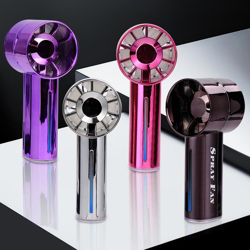 Summer USB Rechargeable Mini Spray Fan with Custom Logo Color Box + USB Charging Cable
Summer USB Rechargeable Mini Spray Fan with Custom Logo Color Box + USB Charging Cable