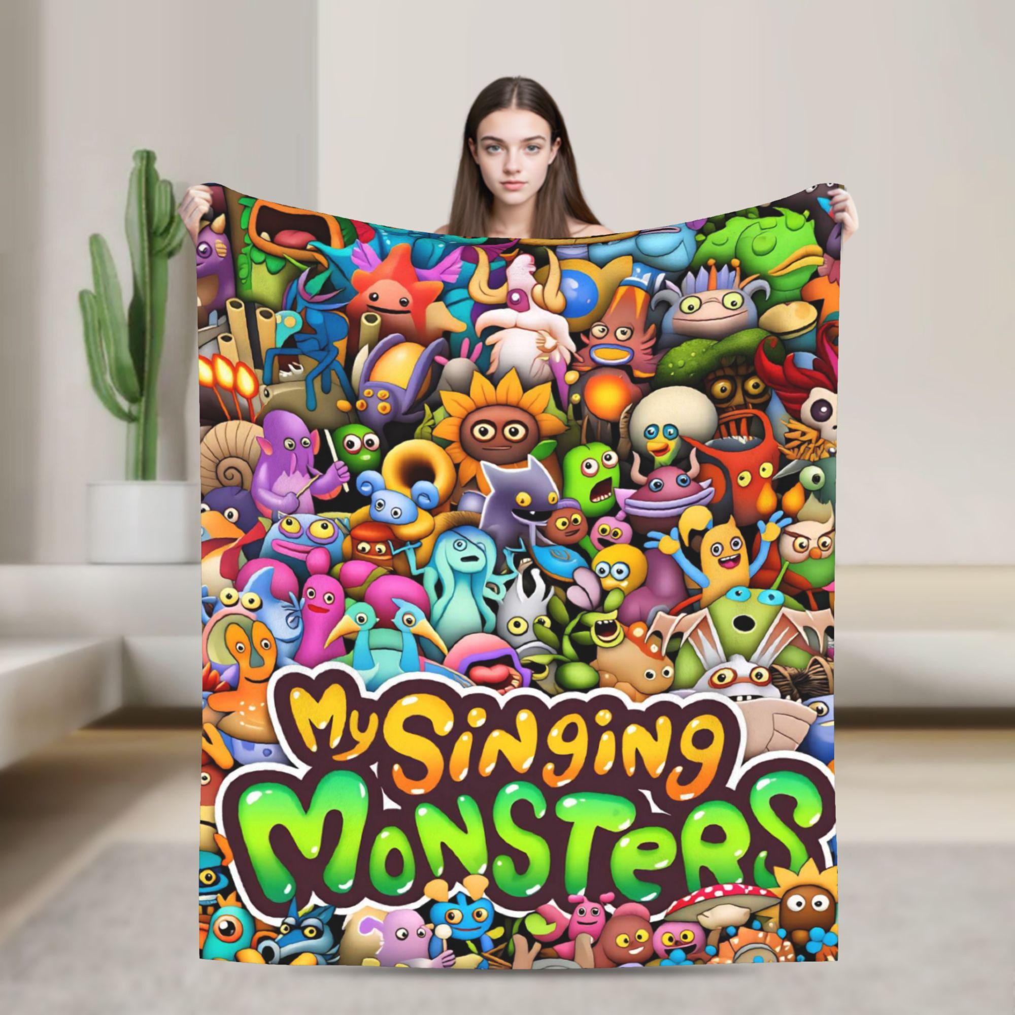 My Singing Monsters Blanket Warm Throw Blanket Winter Adults Child Couch Bed Travel Car Bedspread 100x125cm (40x50inch)
My Singing Monsters Blanket Warm Throw Blanket Winter Adults Child Couch Bed Travel Car Bedspread 100x125cm (40x50inch)