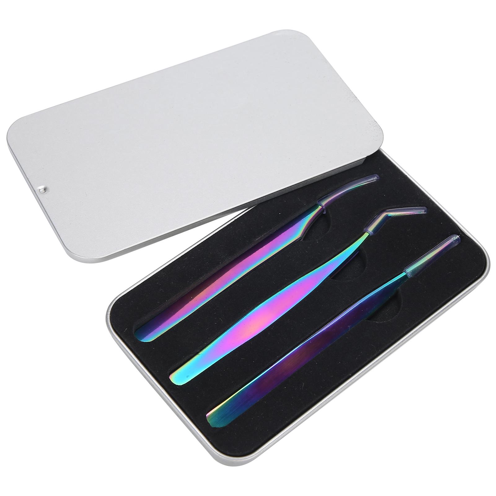 Набор из 3 шт. Пинцеты для ресниц Прямые изогнутые пинцеты для наращивания ресниц
Набор из 3 шт. Пинцеты для ресниц Прямые изогнутые пинцеты для наращивания ресниц