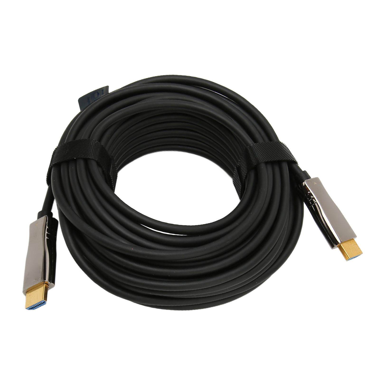 Интерфейсный кабель для мультимедиа 4K HD, оптический интерфейс для мультимедиа HD 18 Гбит/с, интерфейс для мультимедиа HD 15m / 49.2ft
Интерфейсный кабель для мультимедиа 4K HD, оптический интерфейс для мультимедиа HD 18 Гбит/с, интерфейс для мультимедиа HD 15m / 49.2ft