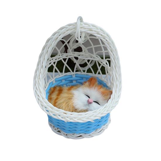 Creative Cute Simulation Cat with Hanging Basket Home Car Ornament Toy Gift рожевий
Creative Cute Simulation Cat with Hanging Basket Home Car Ornament Toy Gift рожевий
