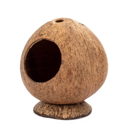 Yousheng Hamster House Bite-resistant Natural Coconut Shell Guinea-pig Hamster Hideout House Toy Pet кавовий
Yousheng Hamster House Bite-resistant Natural Coconut Shell Guinea-pig Hamster Hideout House Toy Pet кавовий