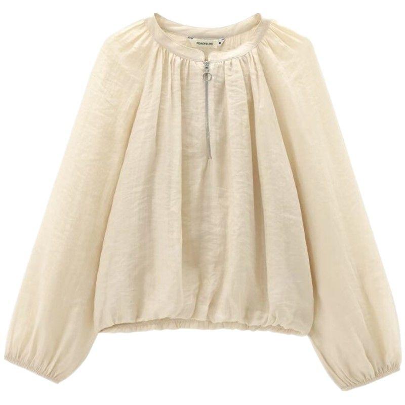 Fashion Style 2024 Autumn New Women s Clothing Stylish Easiest for Match Thin Band Zipped round Neck Tops 4437249 Figure Color L
Fashion Style 2024 Autumn New Women s Clothing Stylish Easiest for Match Thin Band Zipped round Neck Tops 4437249 Figure Color L