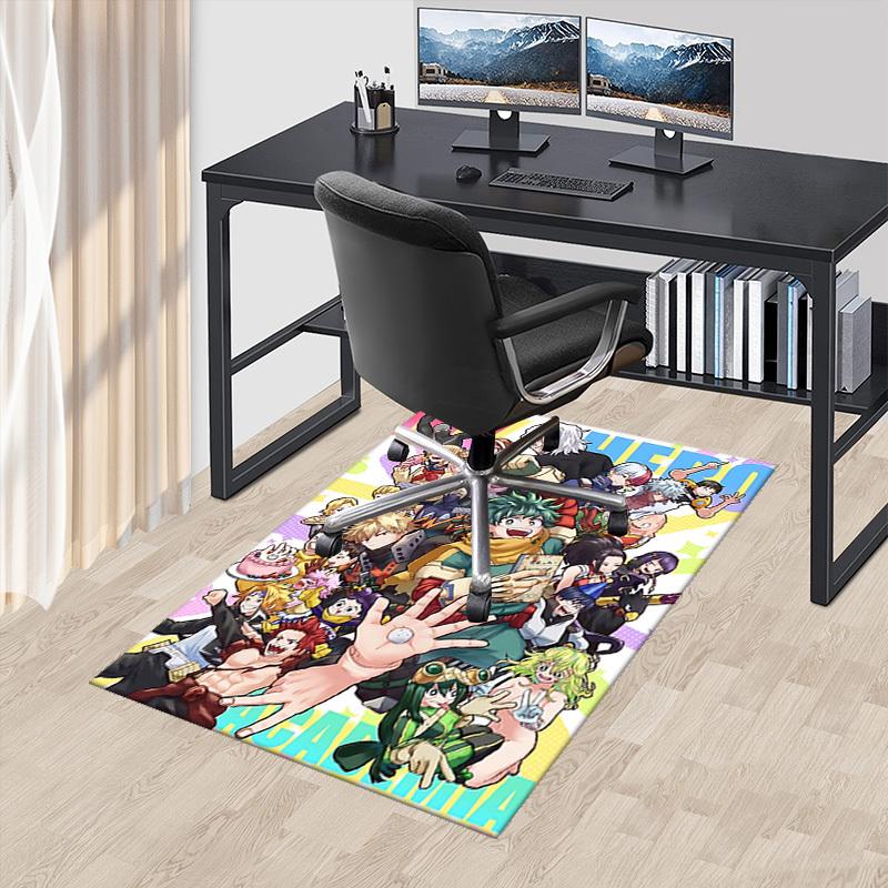 1pc My Hero Academia Chair Mat - Anime Cartoon Design Office Desk Pad, Non-Slip Carpet for Home Decor, Gaming Room, Seasonal Gift.T028 60cm by 90cm
1pc My Hero Academia Chair Mat - Anime Cartoon Design Office Desk Pad, Non-Slip Carpet for Home Decor, Gaming Room, Seasonal Gift.T028 60cm by 90cm