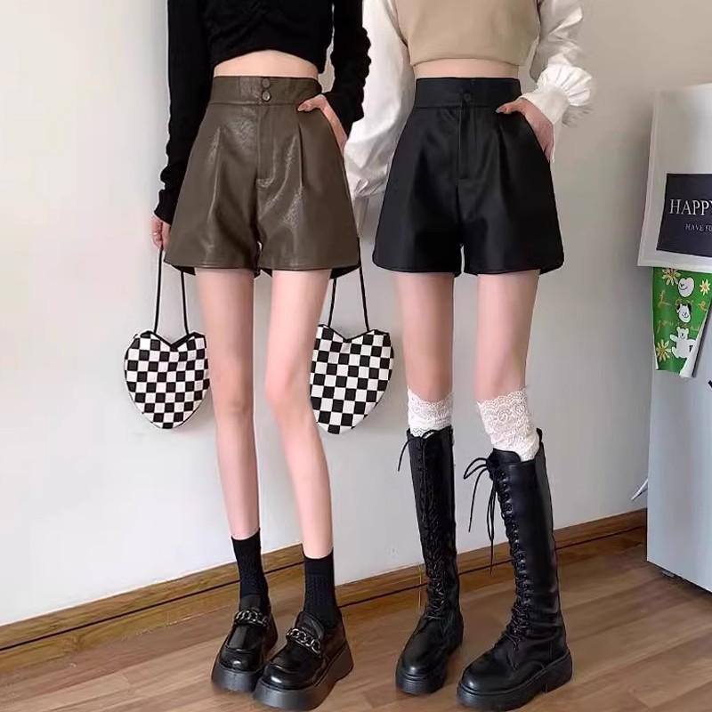 Women s PU Leather High-Waist A-Line Bootcut Shorts, Slimming Loose Fit, Casual Autumn 2025 Collection. 3XL
Women s PU Leather High-Waist A-Line Bootcut Shorts, Slimming Loose Fit, Casual Autumn 2025 Collection. 3XL