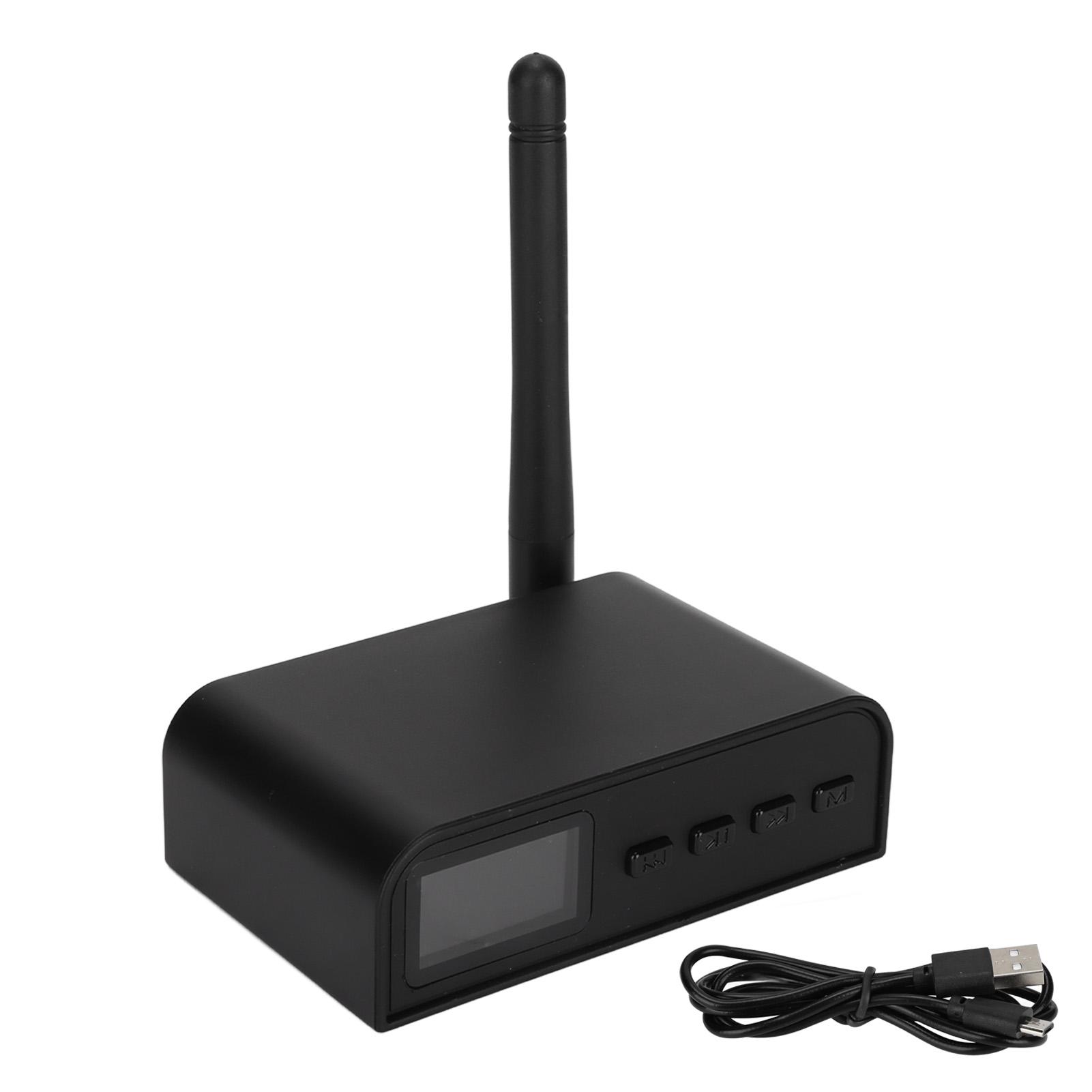 BT07 Bluetooth 5.1 Receiver Transmitter Memory Pairing Real Time Bluetooth Adapter with Screen for
BT07 Bluetooth 5.1 Receiver Transmitter Memory Pairing Real Time Bluetooth Adapter with Screen for