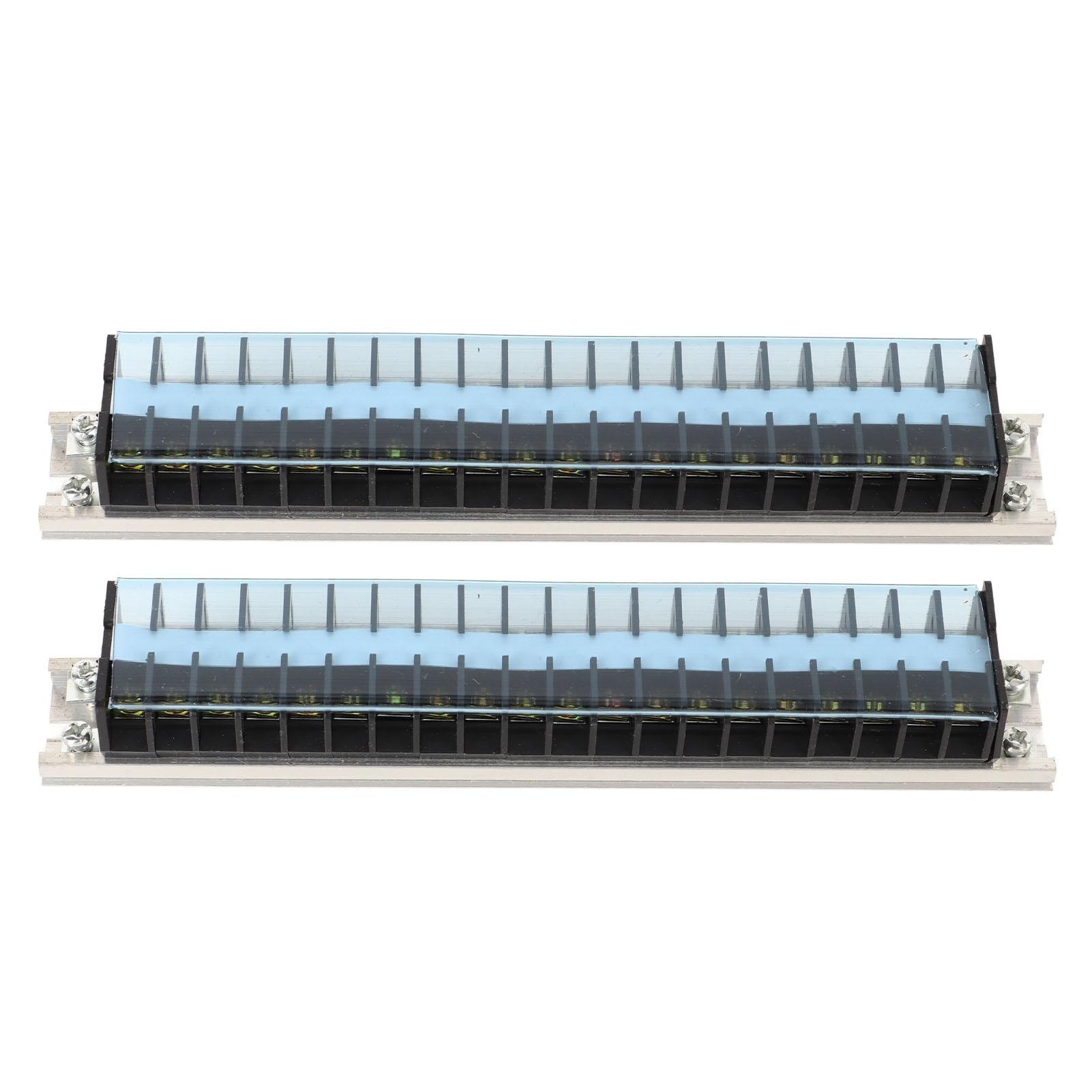 660V 15A Dual Rows Wire Barrier Terminal Block Copper Conductor for Power Distribution Systems
660V 15A Dual Rows Wire Barrier Terminal Block Copper Conductor for Power Distribution Systems