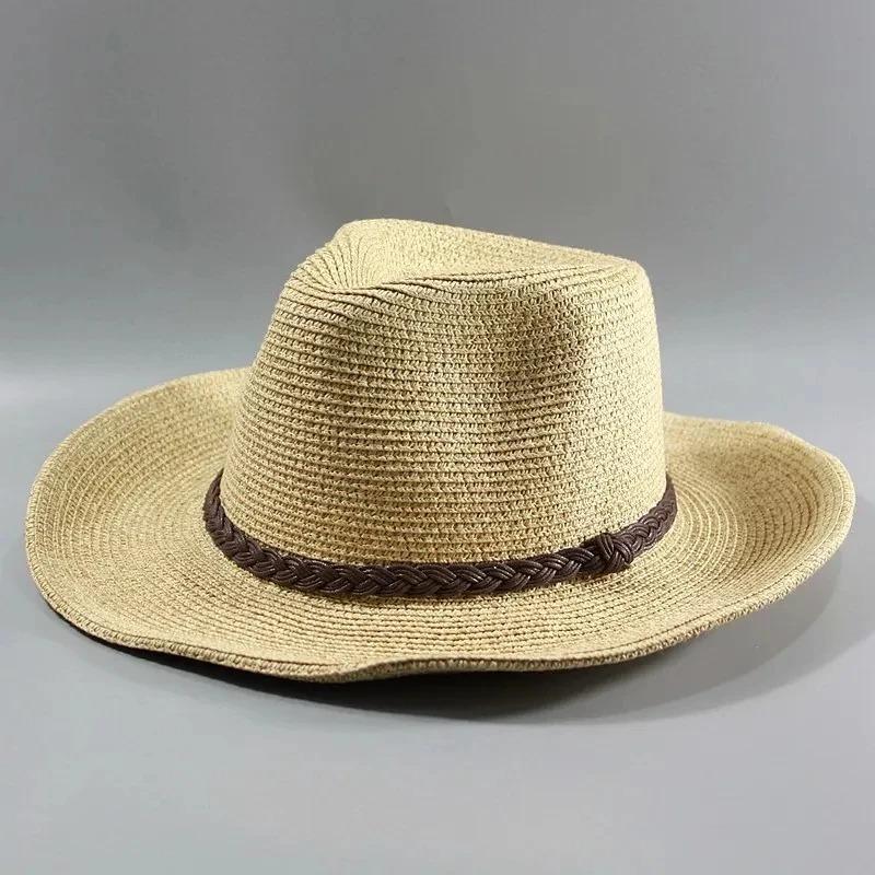 Top Quality Man Hollow Straw Hat Wide Brim Beach Foldable Cap Big Bone Size Plus Size Sun Protection Fedora Hat 58CM 60CM 62CM 56-58CM бежевый
Top Quality Man Hollow Straw Hat Wide Brim Beach Foldable Cap Big Bone Size Plus Size Sun Protection Fedora Hat 58CM 60CM 62CM 56-58CM бежевый