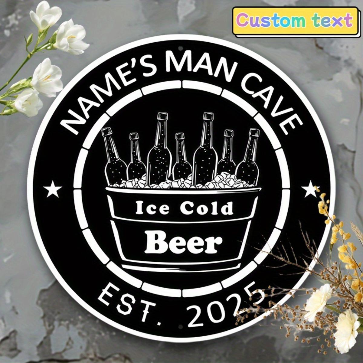 Custom Round Aluminum Sign Beer Bucket Design Home Bar Wall Decor Personalized білий
Custom Round Aluminum Sign Beer Bucket Design Home Bar Wall Decor Personalized білий