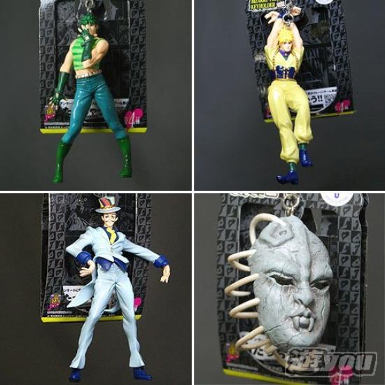 Bizarre Adventure BIZARRE FIGURE Набор брелоков из 4 штук Приз Banpresto JoJo s Vol.1
Bizarre Adventure BIZARRE FIGURE Набор брелоков из 4 штук Приз Banpresto JoJo s Vol.1