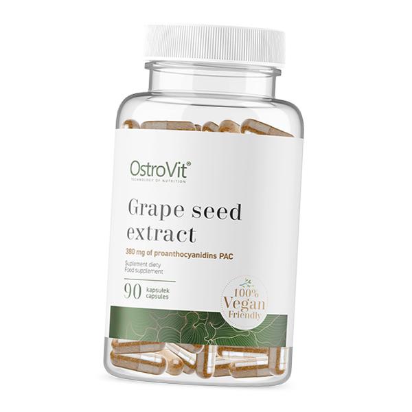Екстракт виноградних кісточок, Grape Seed Extract VEGE, Ostrovit (71250034) 90caps
Екстракт виноградних кісточок, Grape Seed Extract VEGE, Ostrovit (71250034) 90caps