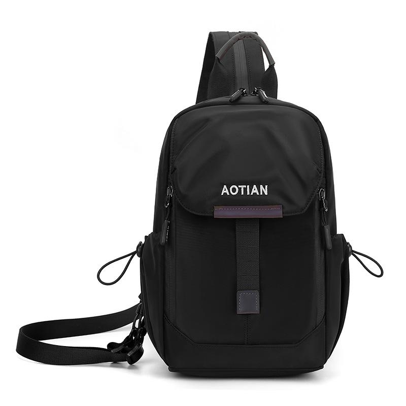 Мужской многофункциональный рюкзак для улицы, нагрудная сумка, сумка через плечо чёрный
Мужской многофункциональный рюкзак для улицы, нагрудная сумка, сумка через плечо чёрный