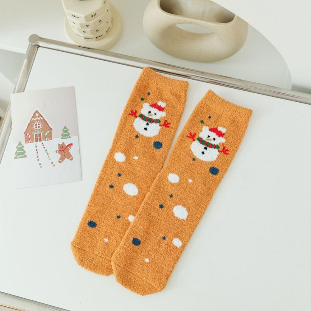Elk Coral Fleece Socks Christmas Tree Christmas Calf Socks Breathable Christmas Socks Male жовтий
Elk Coral Fleece Socks Christmas Tree Christmas Calf Socks Breathable Christmas Socks Male жовтий