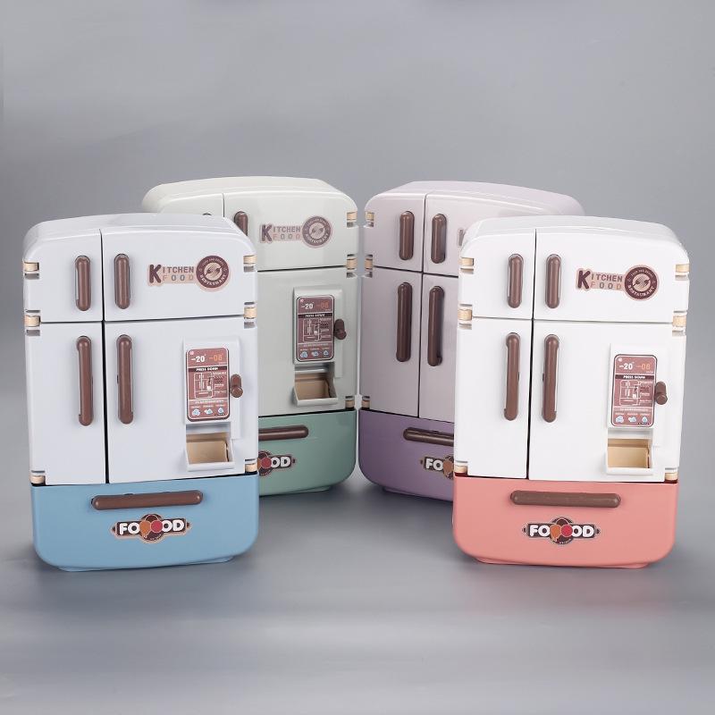Детская мини-кухня для ролевых игр, игрушечный холодильник с двойной дверцей и миниатюрной едой
Детская мини-кухня для ролевых игр, игрушечный холодильник с двойной дверцей и миниатюрной едой