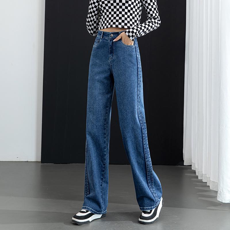 Clearance: Korean Style Color Block Wide-Leg Denim Pants for Women, Autumn 2025 Size 28 синий
Clearance: Korean Style Color Block Wide-Leg Denim Pants for Women, Autumn 2025 Size 28 синий