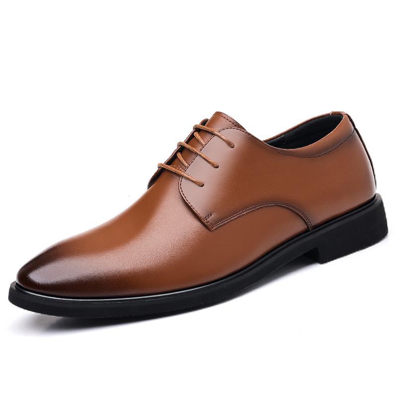 Mens Glossy Surface Black Genuine Leather Pointed Toe Lace Up Formal Business Office Groom Wedding Daily Wear Dress Shoes Simple 37
Mens Glossy Surface Black Genuine Leather Pointed Toe Lace Up Formal Business Office Groom Wedding Daily Wear Dress Shoes Simple 37