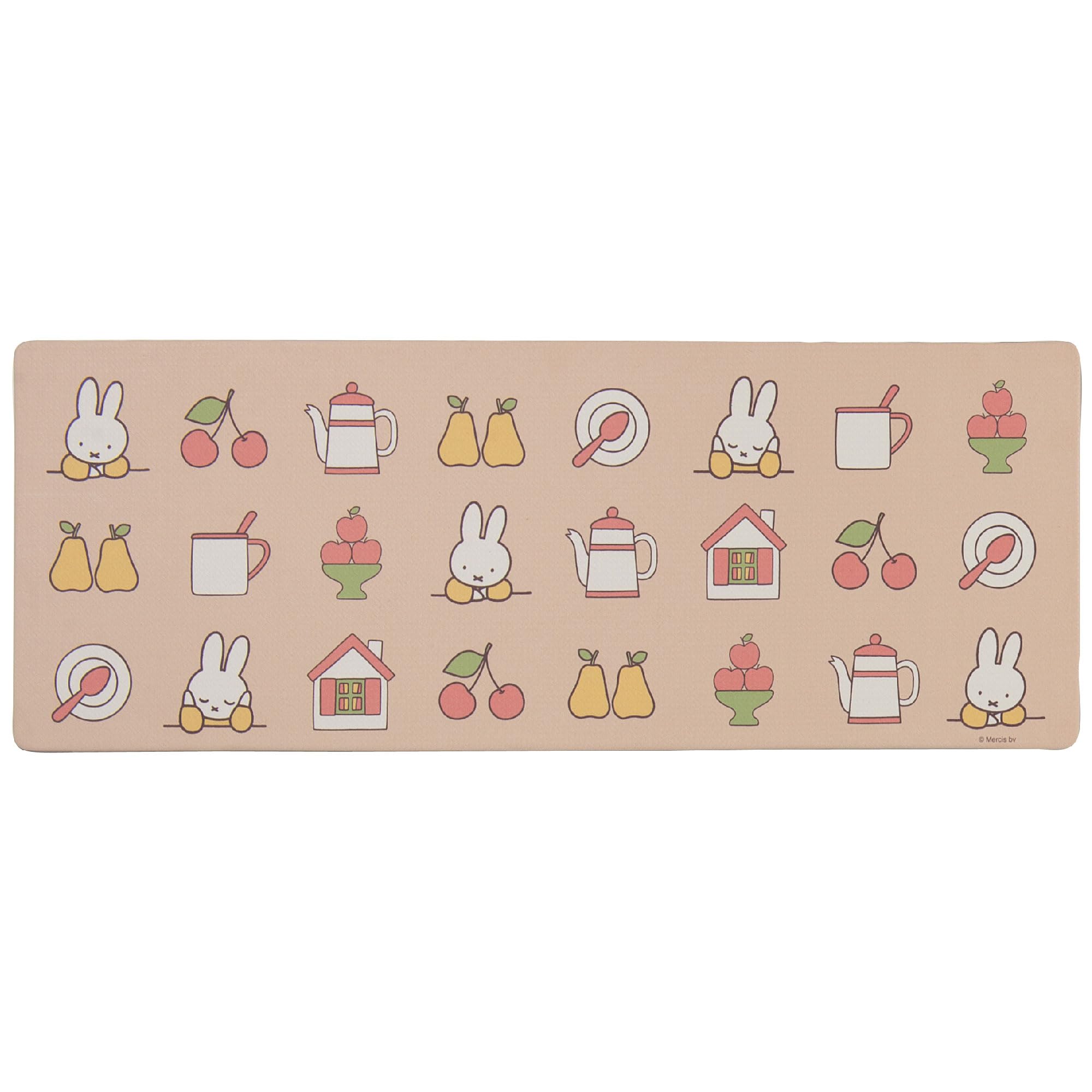 Senko Miffy Icon Wipeable PVC Kitchen Mat 45 x 120cm Beige Character Animal miffy 73194 Approx.
Senko Miffy Icon Wipeable PVC Kitchen Mat 45 x 120cm Beige Character Animal miffy 73194 Approx.