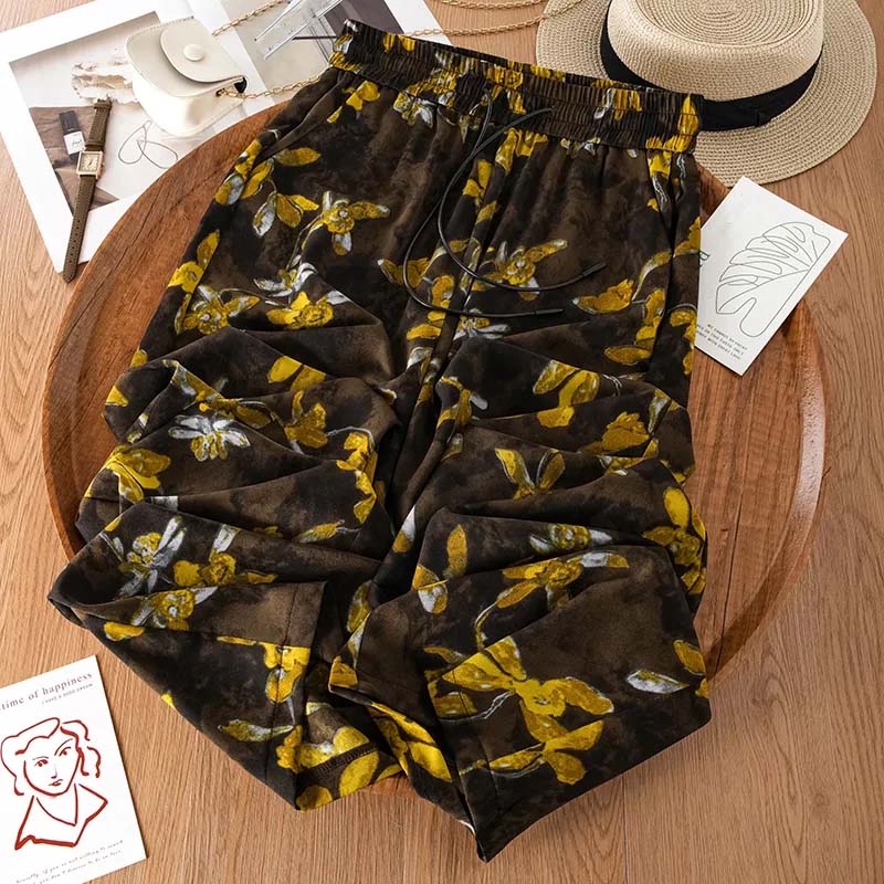 Pants Summer Women Plus Size Loose Pajama Pants Versatile Casual Print Pants XXXL
Pants Summer Women Plus Size Loose Pajama Pants Versatile Casual Print Pants XXXL