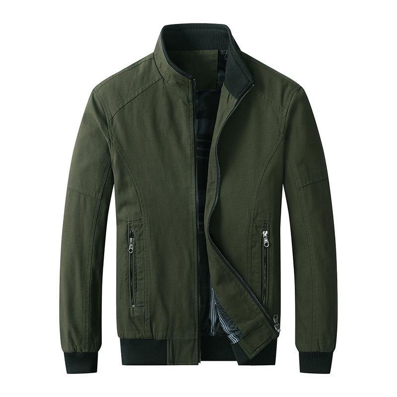 Korean Style Men s Stand Collar Jacket - Trendy Casual Outerwear for Spring and Autumn 4XL армія зелений колір
Korean Style Men s Stand Collar Jacket - Trendy Casual Outerwear for Spring and Autumn 4XL армія зелений колір