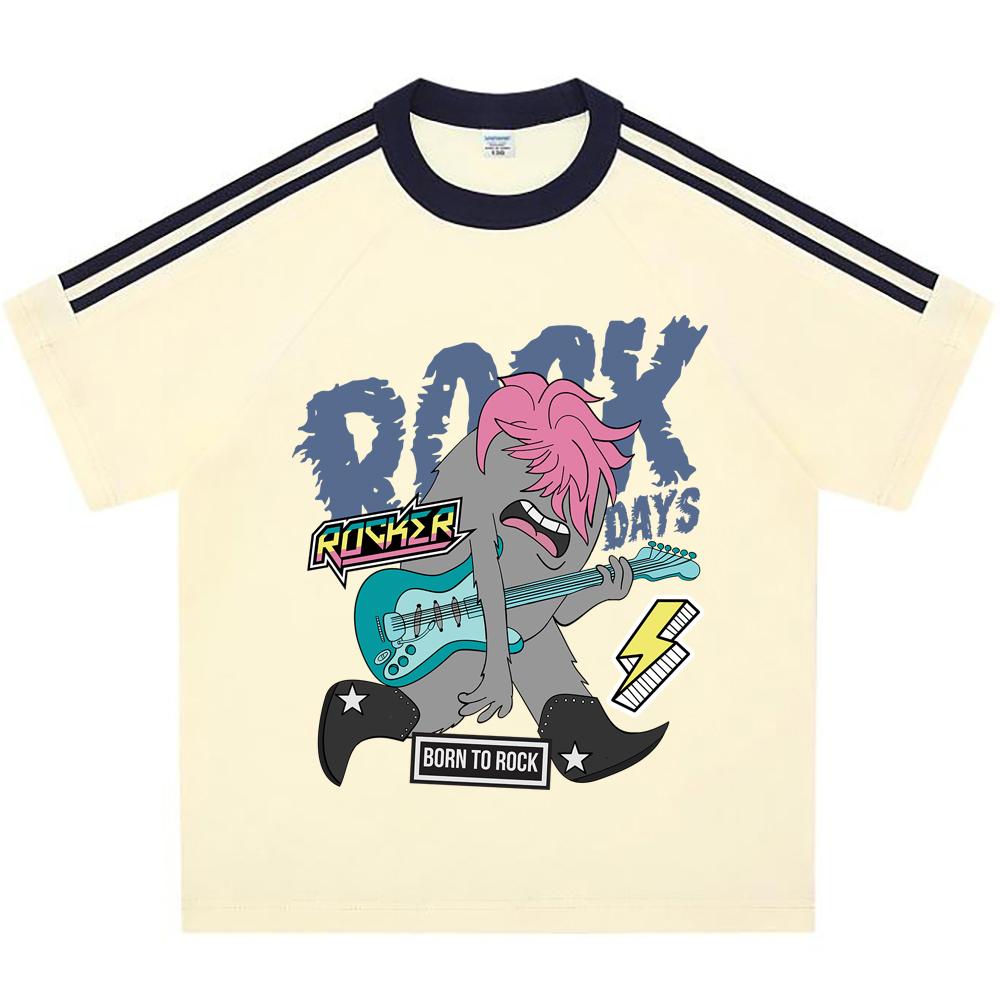 Kids 100% Cotton T-shirts Boys And Girls 200 GSM Cotton Tees cool monster playing guitar Cartoon Print Child Tshirts 150 білий
Kids 100% Cotton T-shirts Boys And Girls 200 GSM Cotton Tees cool monster playing guitar Cartoon Print Child Tshirts 150 білий