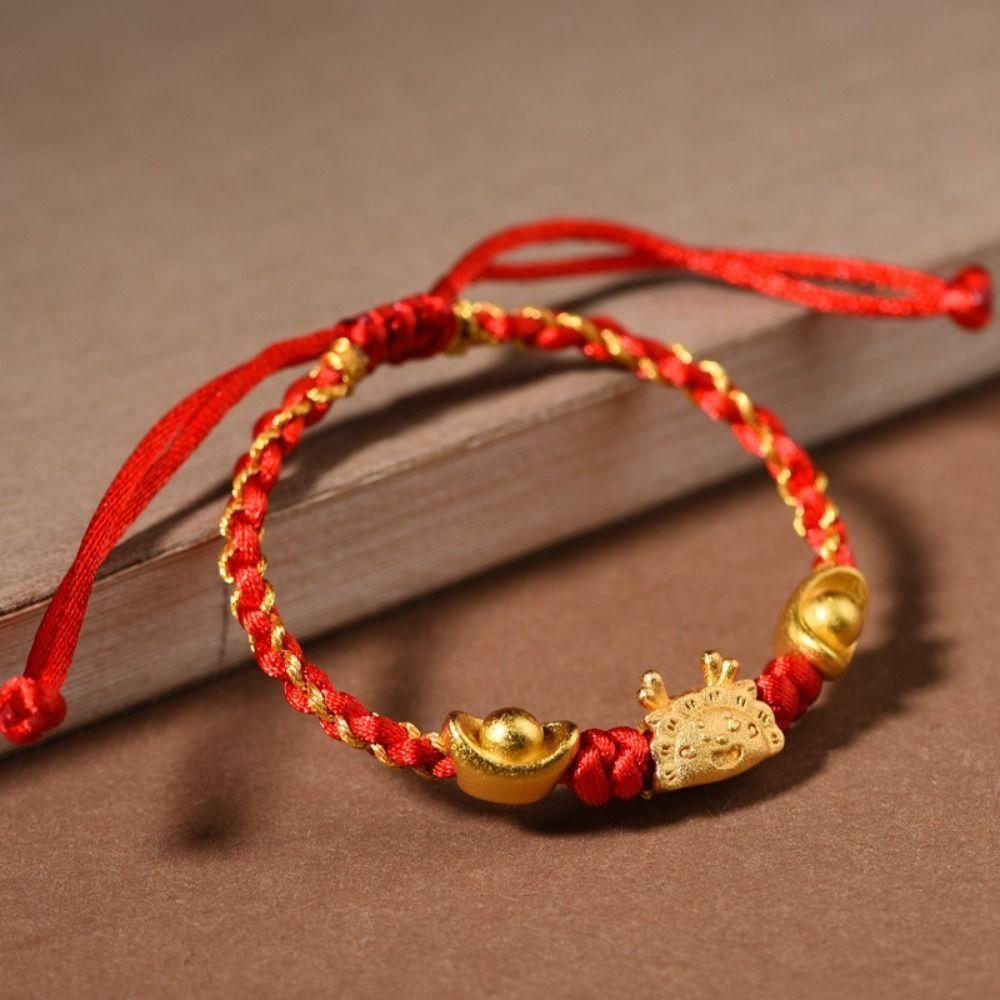 Браслет Lucky Lucky Red Rope Gold Bead Drogon с бисером в китайском стиле, браслет Fortune на каждый день
Браслет Lucky Lucky Red Rope Gold Bead Drogon с бисером в китайском стиле, браслет Fortune на каждый день